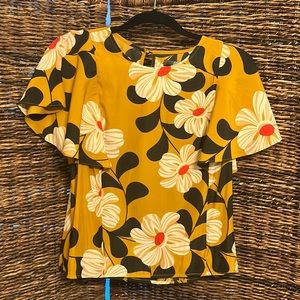 Eva Franco floral blouse